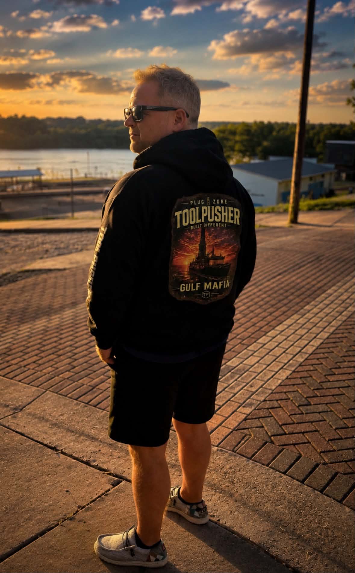 Tool Pusher Hoodie — Oilfield Drilling Crew Pullover